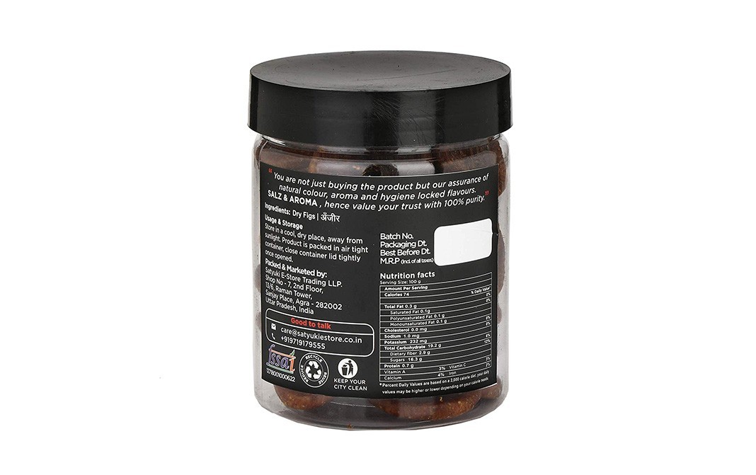 Salz & Aroma Figs    Plastic Jar  300 grams